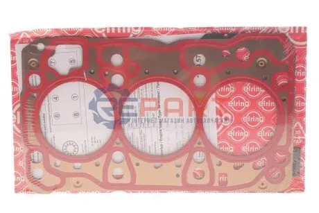 Прокладка ГБЦ (товщина: 1,55мм) AUDI SEAT SKODA VW AUDI A1 SEAT IBIZA IV, IBIZA IV SC, IBIZA IV ST, TOLEDO IV SKODA FABIA III, FABIA III PRAKTIK, RAPID VW POLO V 1.4D 02.14-12.22 Elring 219570 Купити в Україні