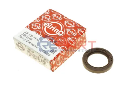 Сальник розподільного валу Hyundai Elantra/Sonata/Mitsubishi Lancer/Colt 89-06 (25x35x6) ELRING 247.260 Купити в Україні