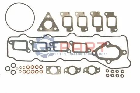 Комплект прокладок двигуна (верх) MITSUBISHI DELICA / SPACE GEAR, L200, PAJERO II, PAJERO SPORT I, CANTER VI (FE5, FE6, FB5, FB6) CATERPILLAR 300 2.8D Elring 257750 Купити в Україні