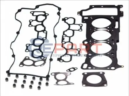Комплект прокладок двигуна (верх) NISSAN ALMERA II, ALMERA TINO, PRIMERA, SENTRA V 1.8/1.8LPG 08.99-10.08 Elring 265030