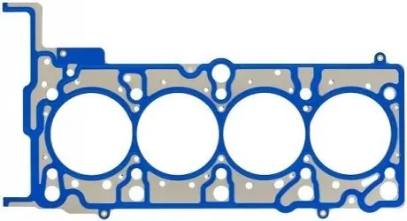 Прокладка ГБЦ Прав (товщина: 1мм) AUDI A4 B6, A4 B7, A6 C6, ALLROAD C5 4.2 07.02-03.09 Elring 278.930