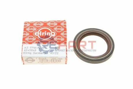 Сальник колінвалу (передній) Skoda Favorit/ Felicia 1.3 -02 (42x58x8) ELRING 290760 Купити в Україні