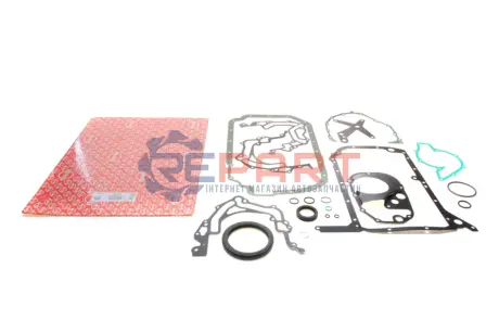 Комплект прокладок двигуна (низ) AUDI A4 B5, A4 B6, A4 B7, A6 C5, A8 D2, ALLROAD C5 SKODA SUPERB I VW PASSAT B5, PASSAT B5.5 2.5D 01.97-03.08 Elring 295.500 Купити в Україні