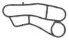 Прокладка корпуса масляного фільтра BMW 3 (E46), 5 (E39), 7 (E38), X5 (E53) LAND ROVER RANGE ROVER III OPEL OMEGA B 2.5D/3.0D 08.98-08.12 Elring (301490) зображення 2