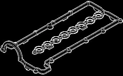 Прокладка кришки клапана BMW 3 (E46), 5 (E39) ROVER 75 2.0D 02.98-05.05 Elring 302180