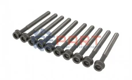 Комплект болтів ГБЦ AUDI A1, A3, A4 ALLROAD B8, A4 ALLROAD B9, A4 B8, A4 B9, A5, A6 C7, A6 C8, A7, A8 D4, Q2, Q3, Q5, Q7, Q8, TT CUPRA ATECA PORSCHE MACAN SEAT ALHAMBRA, ALTEA 1.8-2.0H 09.04 Elring 323300 Купити в Україні