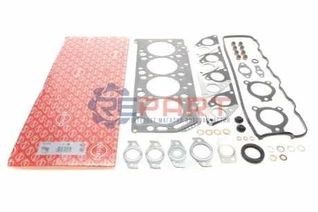 Комплект прокладок двигуна (верх) HYUNDAI GALLOPER II, GRACE, H-1, H-1 / STAREX, H100, PORTER, TERRACAN, HD LIGHT KIA PREGIO MITSUBISHI L 300 III, L200, L200 / TRITON, L400 2.5D/2.6D 12.87 Elring 354120 Купити в Україні