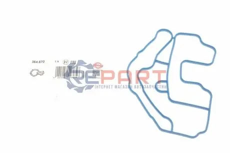 Прокладка термостата Renault Kangoo 1.6 16V 01- - Прокладка термостата Renault Kangoo 1.6 16V 01- Elring 364670 Купить в Украине