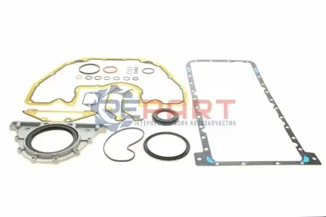 Комплект прокладок двигуна (низ) BMW 5 (E60), 5 (E61), 6 (E63), 6 (E64), 7 (E65, E66, E67), X5 (E53), X5 (E70) 3.6-4.8 07.01-12.10 Elring 373.100 Купити в Україні