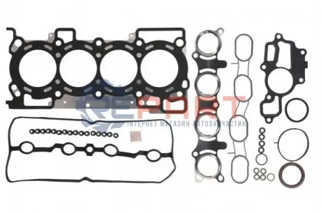 Комплект прокладок двигуна (верх) NISSAN QASHQAI +2, QASHQAI I, SENTRA VI, TIIDA, X-TRAIL II RENAULT CLIO III, GRAND SCENIC III, LAGUNA III, MEGANE, MEGANE III 1.8/2.0/2.0ALK 09.04-09.16 Elring 383640 Купити в Україні