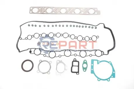 Комплект прокладок двигуна (верх) VOLVO C30, C70 II, S40 II, S60 I, S80 II, V50, V70 II, V70 III, XC60 I, XC70 I, XC70 II, XC90 I 2.4D 01.01-02.17 Elring 390.000