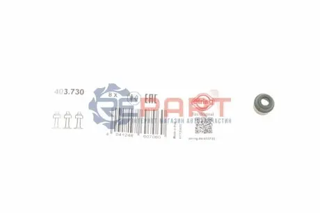 Сальник клапана (впуск/випуск) Renault Master 2.2/2.5dTi/dCi 00- (6x8.8/12.2x9.5) (1шт.) ELRING 403.730 Купити в Україні