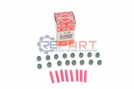 Сальник клапана (впуск/випуск) MB OM651/Opel Combo/Fiat Doblo 1.3JTD 09- (к-кт 16шт) ELRING 424800 Купити в Україні