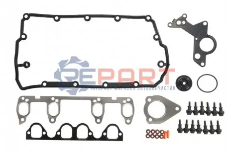Комплект прокладок двигуна (верх) AUDI A4 B5, A4 B6, A6 C5 FORD GALAXY I, GALAXY MK I SEAT ALHAMBRA, IBIZA III, LEON, TOLEDO II SKODA FABIA I, FABIA I PRAKTIK, FABIA II 1.9D/2.0D 03.95-12.10 Elring 428880