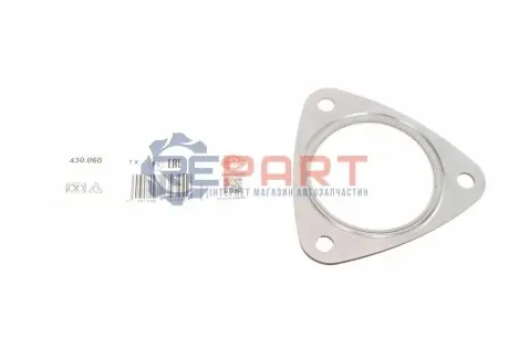 Прокладка труби вихлопної Fiat Ducato/Citroen Jumper/Peugeot Boxer 06- ELRING 430060 Купити в Україні