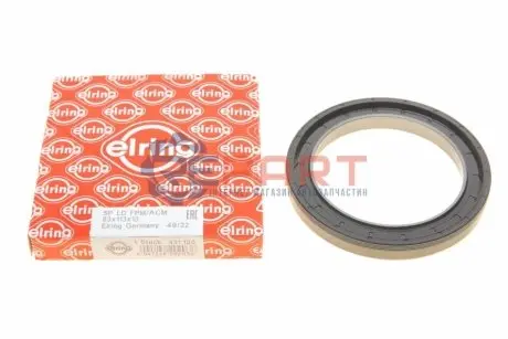 Фото Сальник колінвалу (задній) Fiat Ducato/Iveco (83x113x13/12.2) ELRING (431120) зображення 1
