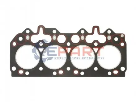 Прокладка ГБЦ (товщина: 1,6мм) LAND ROVER DEFENDER, DISCOVERY I 2.5D 10.89-12.05 Elring 432830 Купити в Україні