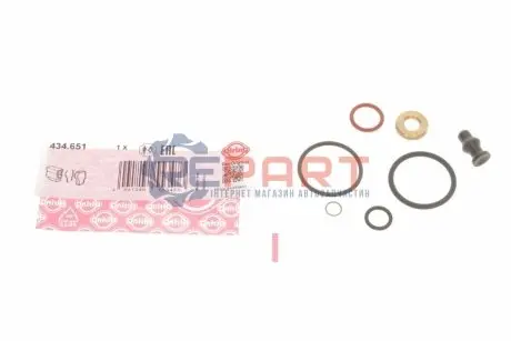 Ремкомплект AUDI A2, A3, A4 B5, A4 B6, A4 B7, A6 C5 FORD GALAXY I, GALAXY MK I SEAT ALHAMBRA, ALTEA, ALTEA XL, AROSA, CORDOBA, IBIZA III, IBIZA IV, IBIZA IV SC, LEON 1.2D-5.0D 01.95 Elring 434.651 Купити в Україні