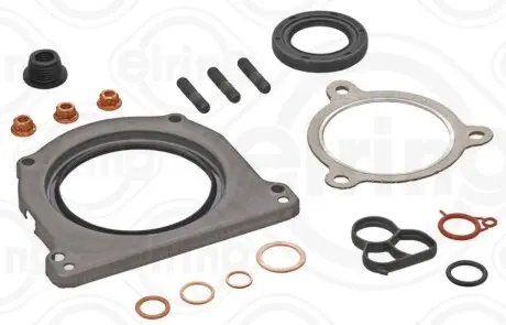 Комплект прокладок двигуна (низ) MERCEDES A (W176), B SPORTS TOURER (W246, W242), CLA (C117), CLA SHOOTING BRAKE (X117), GLA (X156) INFINITI Q30, QX30 1.6-2.0CNG 11.11 Elring 455570 Купити в Україні