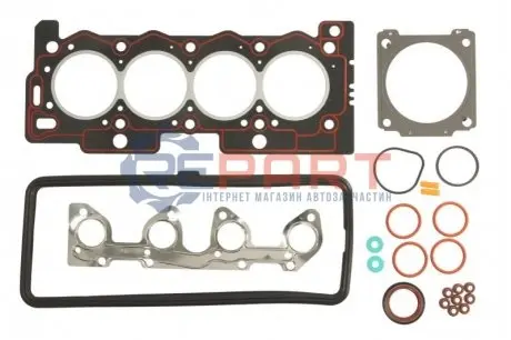 Комплект прокладок двигуна (верх) CITROEN BERLINGO, C2, C3 I, C3 PLURIEL, SAXO, XSARA PEUGEOT 1007, 106 II, 206, 306, PARTNER, PARTNER ORIGIN 1.4/1.4CNG/1.4LPG 04.93 Elring 505250 Купити в Україні