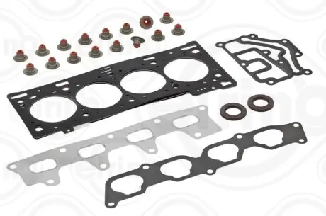 Комплект прокладок двигуна (верх) RENAULT LAGUNA II, MEGANE II 2.0 05.04-10.09 Elring 510290