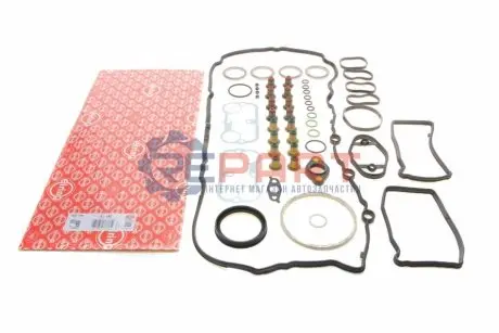 Комплект прокладок двигуна (верх) BMW 1 (F20), 1 (F21), 2 (F22, F87), 2 (F23), 3 (F30, F80), 3 (F31), 3 GRAN TURISMO (F34), 4 (F32, F82), 4 (F33, F83), 4 GRAN COUPE (F36) 1.6/2.0/2.0H 10.10-06.21 Elring 522190 Купити в Україні