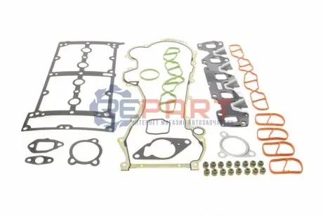Комплект прокладок двигуна (верх) ALFA ROMEO MITO CHEVROLET AVEO CITROEN NEMO FIAT 500, 500 C, 500L, DOBLO, DOBLO CARGO, FIORINO, GRANDE PUNTO, IDEA, LINEA, PALIO, PANDA, PUNTO 1.3D 06.03 Elring 528.950