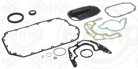 Комплект прокладок двигуна (низ) AUDI A4 B5, A4 B6, A6 C5, A8 D2, ALLROAD C5, CABRIOLET B3 SKODA SUPERB I VW PASSAT B5, PASSAT B5.5 2.4-2.8 11.92-03.08 Elring 539200 Купити в Україні
