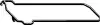 Прокладка кришки клапана MERCEDES 190 (W201) 2.3/2.5 04.84-08.93 Elring 553395