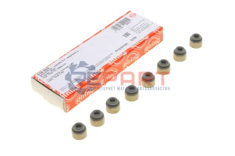 Комплект сальників клапана (6 x 14 x 11) MINI (R50, R53) SUBARU TREZIA TOYOTA AURIS, COROLLA, IQ, URBAN CRUISER, VERSO S, YARIS, YARIS VERSO 1.4D 09.00 Elring 558.850 Купити в Україні