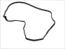 Прокладка кришки клапана ISUZU FARGO, MIDI OPEL CAMPO 2.0D/2.2D/2.4D 01.83-07.96 Elring (575650) зображення 1