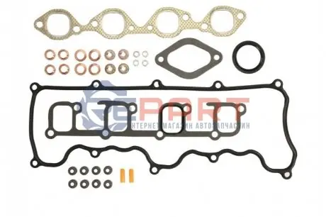 Комплект прокладок двигуна (верх) CHEVROLET CORSA ISUZU GEMINI MAZDA 323 S V OPEL ASTRA F, COMBO, CORSA A, CORSA A TR, CORSA B, KADETT E, VECTRA A, VECTRA B 1.5D/1.7D 09.80-12.02 Elring 584510 Купити в Україні