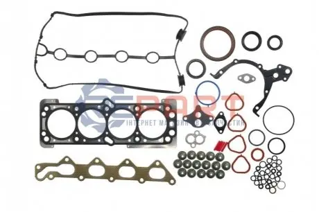 Повний комплект прокладок двигуна CHEVROLET AVEO / KALOS, CRUZE, LACETTI, NUBIRA, REZZO DAEWOO KALOS, LACETTI, NEXIA, NUBIRA 1.4-1.6LPG 02.03 Elring 585250 Купити в Україні