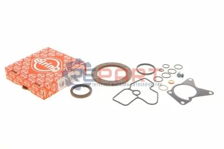 Комплект прокладок двигуна (низ) NISSAN QASHQAI +2, QASHQAI I, SENTRA VI, TIIDA, X-TRAIL II RENAULT CLIO III, FLUENCE, GRAND SCENIC III, LAGUNA III, LATITUDE, MEGANE 1.8/2.0/2.0ALK 09.04 Elring 587.280 Купити в Україні
