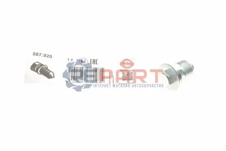 Болт зливу оливи + шайба Fiat Doblo 10-/Ducato 06-/ Opel Astra 04-15 (M18x1.5) Elring 587.920