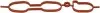 Прокладка впускного колектора OPEL ADAM, ASTRA K, CORSA E 1.0 07.14 Elring (598570) зображення 1