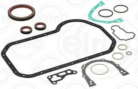 Комплект прокладок двигуна (низ) AUDI 80 B4 SEAT CORDOBA, CORDOBA VARIO, IBIZA II, TOLEDO I VW GOLF III, GOLF IV, PASSAT B3/B4, POLO, POLO III CLASSIC, VENTO 1.6/1.8/2.0 02.88-12.02 Elring 630.170