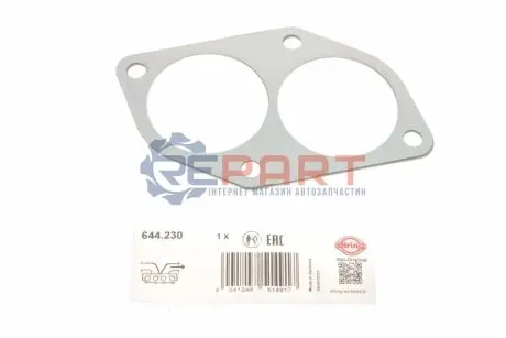 Прокладка випускної системи DAEWOO PRINCE OPEL ASCONA C, ASTRA F, ASTRA F CLASSIC, ASTRA G, CALIBRA A, CORSA A, CORSA C, FRONTERA A SPORT, KADETT D, KADETT E 1.4-2.0 09.81-12.09 Elring 644.230 Купити в Україні