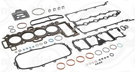 Комплект прокладок двигуна (верх) JAGUAR E-PACE, F-PACE, F-TYPE, XE, XF II, XF SPORTBRAKE LAND ROVER DEFENDER, DISCOVERY SPORT, DISCOVERY V, RANGE ROVER EVOQUE 2.0/2.0ALK/2.0H 02.17 Elring 653100