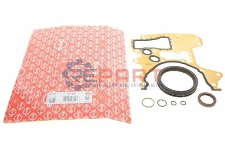 Комплект прокладок двигуна (низ) FIAT STILO OPEL ASTRA G, ASTRA G CLASSIC, ASTRA H, ASTRA H GTC, ASTRA J, MERIVA A, VECTRA C, VECTRA C GTS, ZAFIRA B 1.6 03.00 Elring 655.460