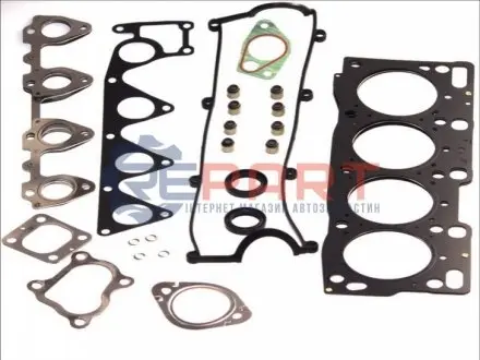 Комплект прокладок двигуна (верх) KIA RETONA, SPORTAGE MAZDA 626 III, 626 IV SUZUKI GRAND VITARA I, VITARA 2.0D 07.87-08.03 Elring 707733 Купити в Україні