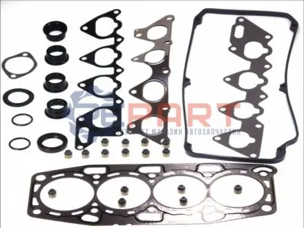 Комплект прокладок двигуна (верх) MITSUBISHI COLT IV, GALANT VII, LANCER IV, LANCER V, MIRAGE IV, SPACE, SPACE RUNNER 1.6/1.8 10.91-10.03 Elring 709010 Купити в Україні