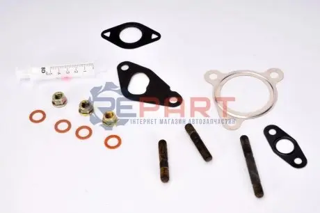 Монтажний комплект турбіни (з прокладками) ALFA ROMEO MITO FIAT DOBLO, DOBLO CARGO, GRANDE PUNTO, IDEA, LINEA, PUNTO EVO, STRADA LANCIA MUSA, YPSILON OPEL ASTRA H, ASTRA H GTC 1.3D 04.05 Elring 716760 Купити в Україні