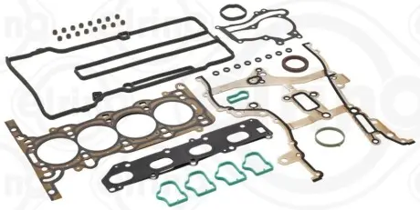 Комплект прокладок двигуна (верх) CHEVROLET AVEO, CRUZE OPEL ADAM, ASTRA J, ASTRA J GTC, CORSA D, CORSA E, MERIVA B 1.2-1.4LPG 09.09 Elring 779670