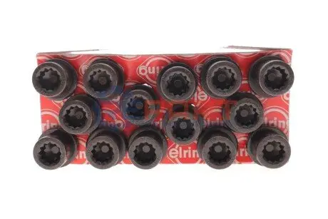 Комплект болтів ГБЦ VOLVO 240, 740, 760, 780, 940, 940 II, 960 AUDI 80 B4, A4 B5 VW GOLF II, LT 28-35 I, LT 40-55 I, PASSAT B5, SHARAN, TRANSPORTER T4 1.6D-2.4D 08.78-04.03 Elring 819891 Купити в Україні