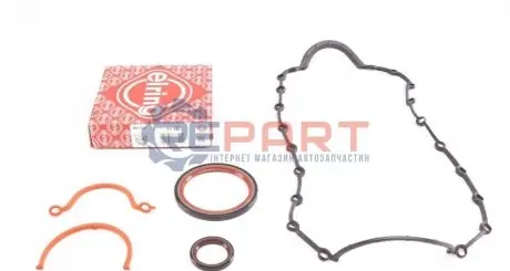 Комплект прокладок (нижний) Renault Kangoo/Clio/Megane 1.4/1.6 88- Elring 867.520