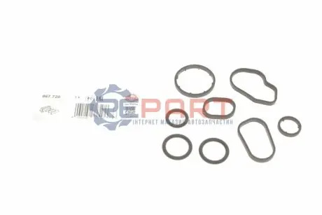 Комплект ущільнень, охолоджувач оливи ELRING 867.720 Купити в Україні