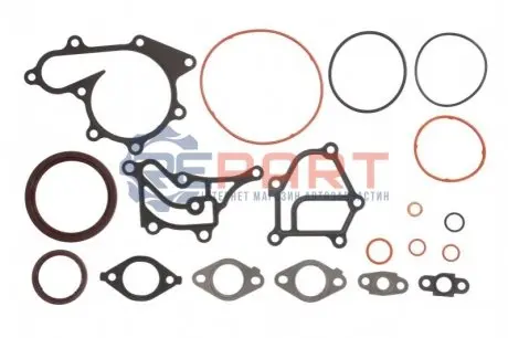 Комплект прокладок двигуна (низ) NISSAN ALMERA II, ALMERA TINO 2.2D 03.00-02.06 Elring 903630