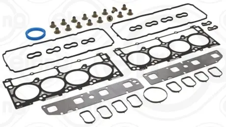 Комплект прокладок двигуна (верх) CHRYSLER 300C, ASPEN DODGE CHARGER, DURANGO, MAGNUM, RAM 1500, RAM 2500, RAM 3500 JEEP COMMANDER, GRAND CHEROKEE III 5.7 06.01-12.10 Elring 943230