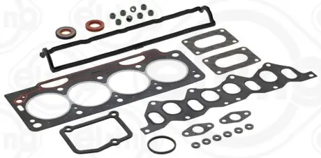 Комплект прокладок двигуна (верх) VOLVO 340-360, 440, 460, 480 RENAULT 11, 19 I, 19 I CHAMADE, 19 II, 19 II CHAMADE, 21, 9, SUPER 5, TRAFIC 1.7 10.83-12.96 Elring 984303 Купити в Україні